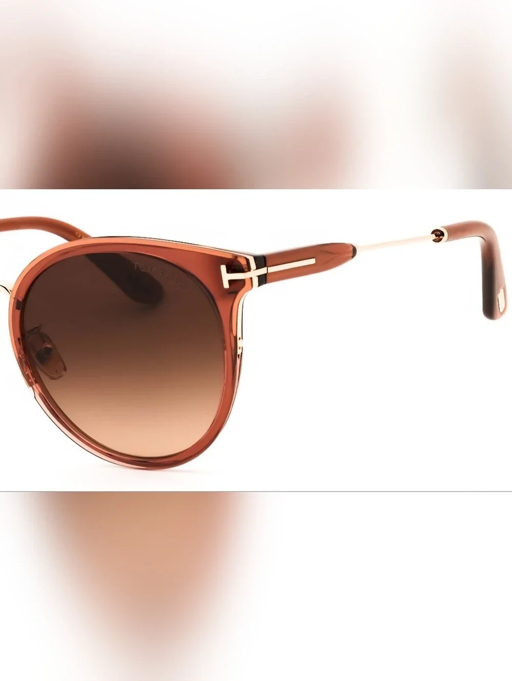 Tom Ford FT1244-K,Light Brown / Gradient Brown,Woman's Sunglasses Size54×22×145